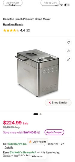 Hamilton bread maker machine Hamilton bread maker machine