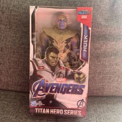 Marvel Avengers titan hero series Thanos Hulk MISPACKAGE! 