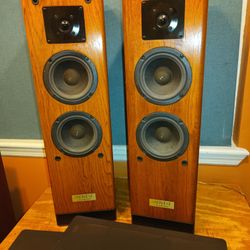 Advent Laureate Speakers Rare Vintage Audiophile Exellent Working Condition 
