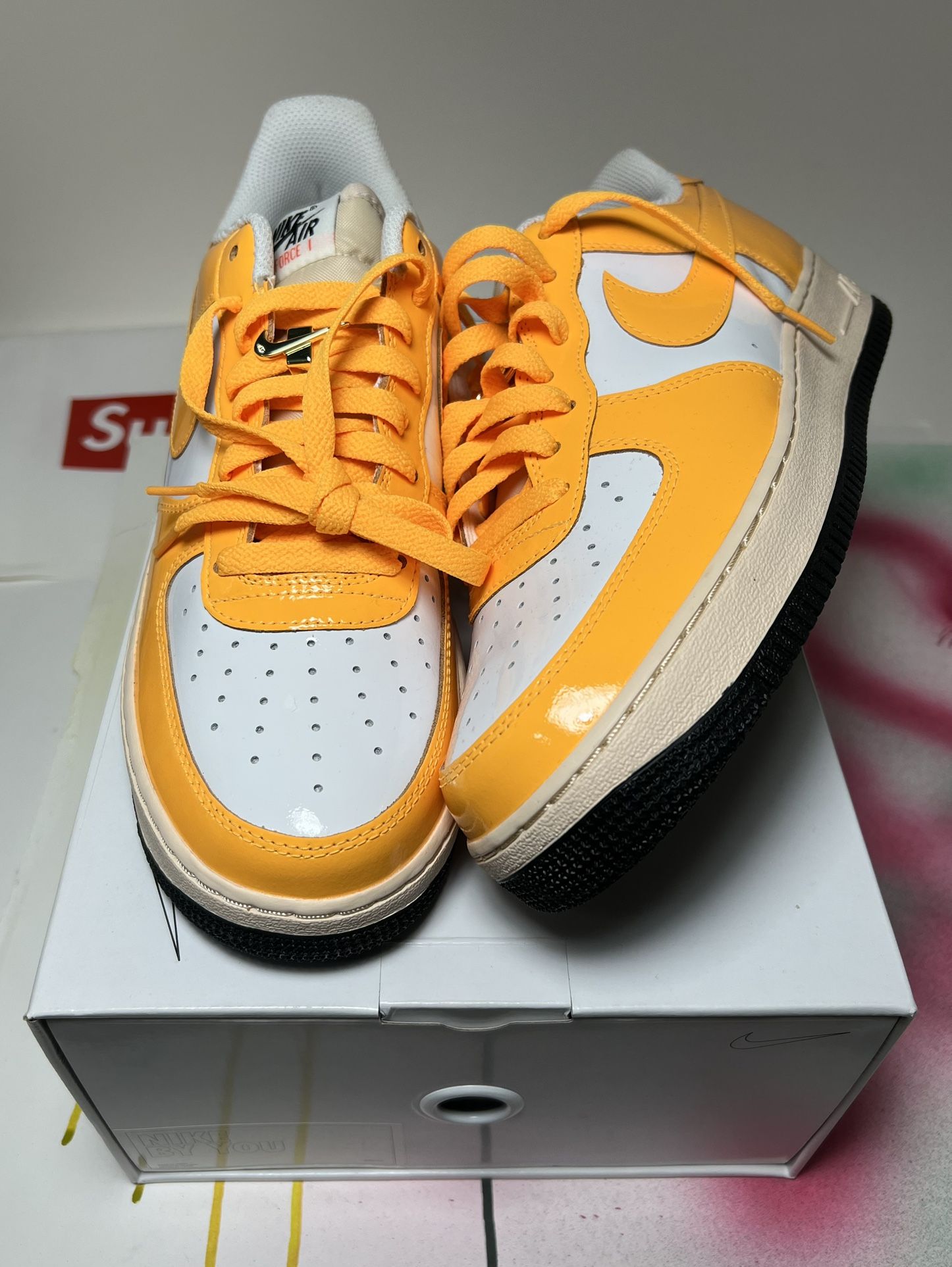 Nike Id Air Force 1 Patent Leather