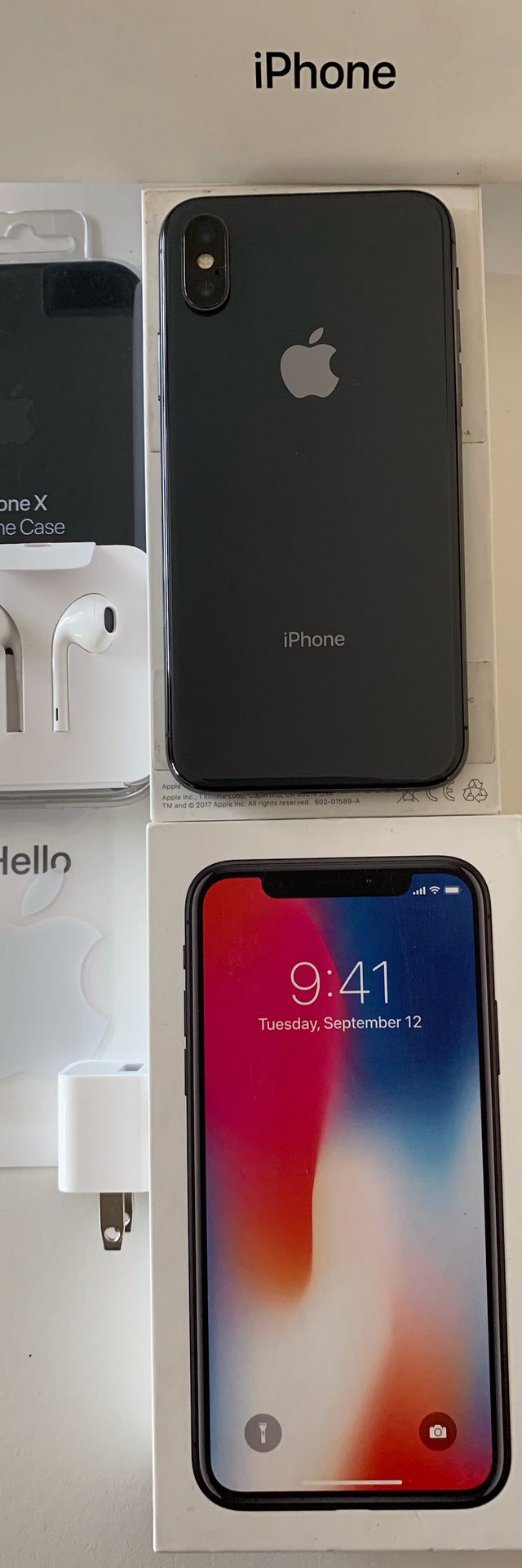 🔥 IPHONE X 256GB UNLOCKED WORKS WITH ANY CELLPHONE COMPANY WE CAN MEET AT ANY CELLPHONE STORE VERIFY EVERYTHING WORKS💯%👍🏼