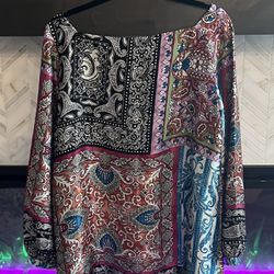 Lapis MultiColor Dress From Macy’s Sz M