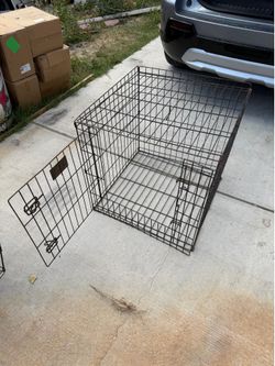 Cage 2’x2’ has door with double latch