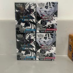Pokémon Black Bolt/ White Flare Booster Bundles