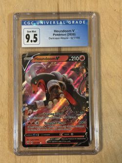 Houndoom V CGC 9.5 Pokemon