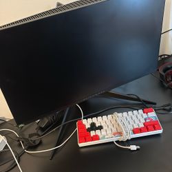 Alienware Monitor With Keyboard And Mouse 
