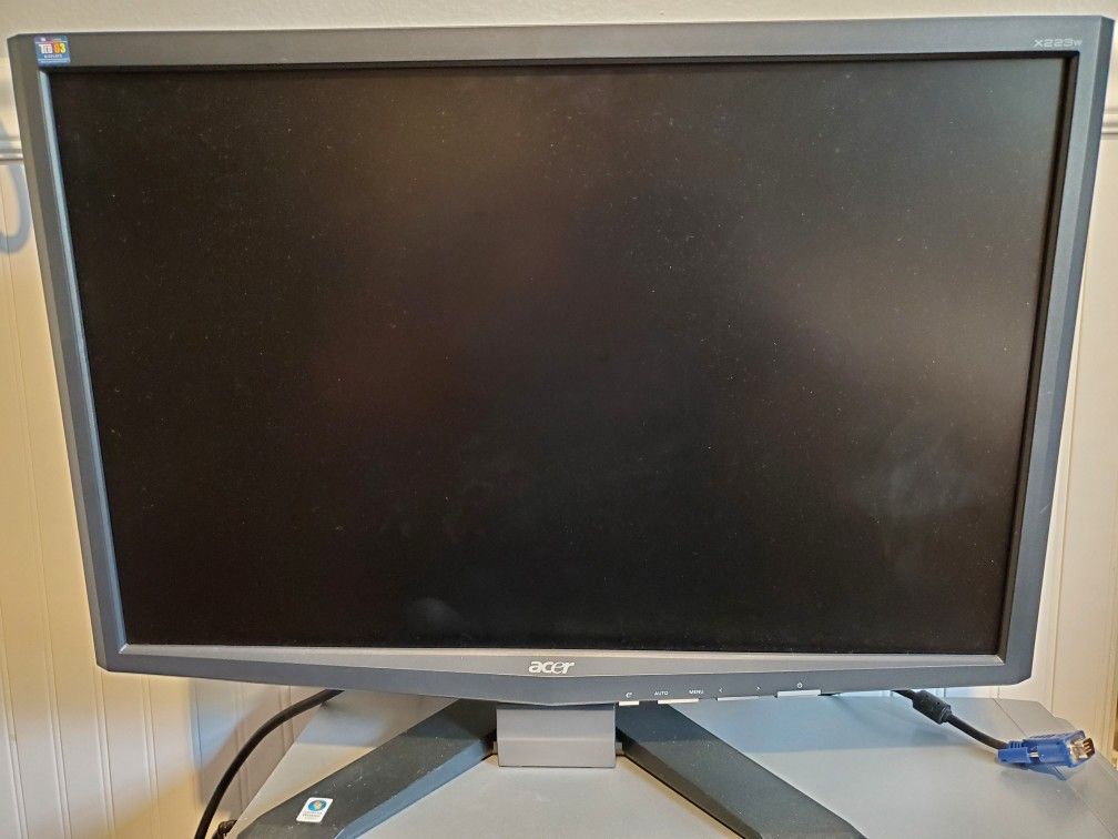 22" Acer computer monitor