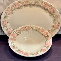 Serving Platter & Bowl Set