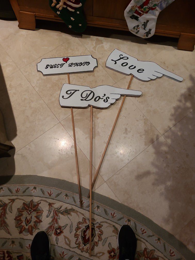 Cute Wedding Signs
