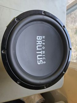 HIFONICS 15" Sub, 600W rms, BRZ15D4