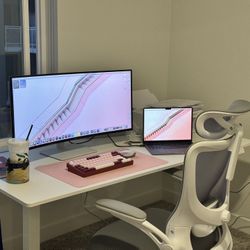 Automatic desk And Office chair