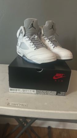 Air jordan 5 Retro White Metallics