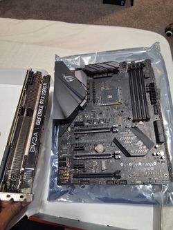 EVGA RTX 2080 Ti + ASUS ROG Strix B450-F Gaming – Parts/Repair Bundle