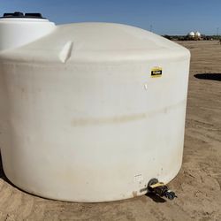 2 1500 Gallon Water Tanks 