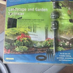 Simple Soaker Landscape And Garden Sprinkler