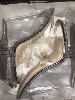 Clear Fashion Nova Wedges