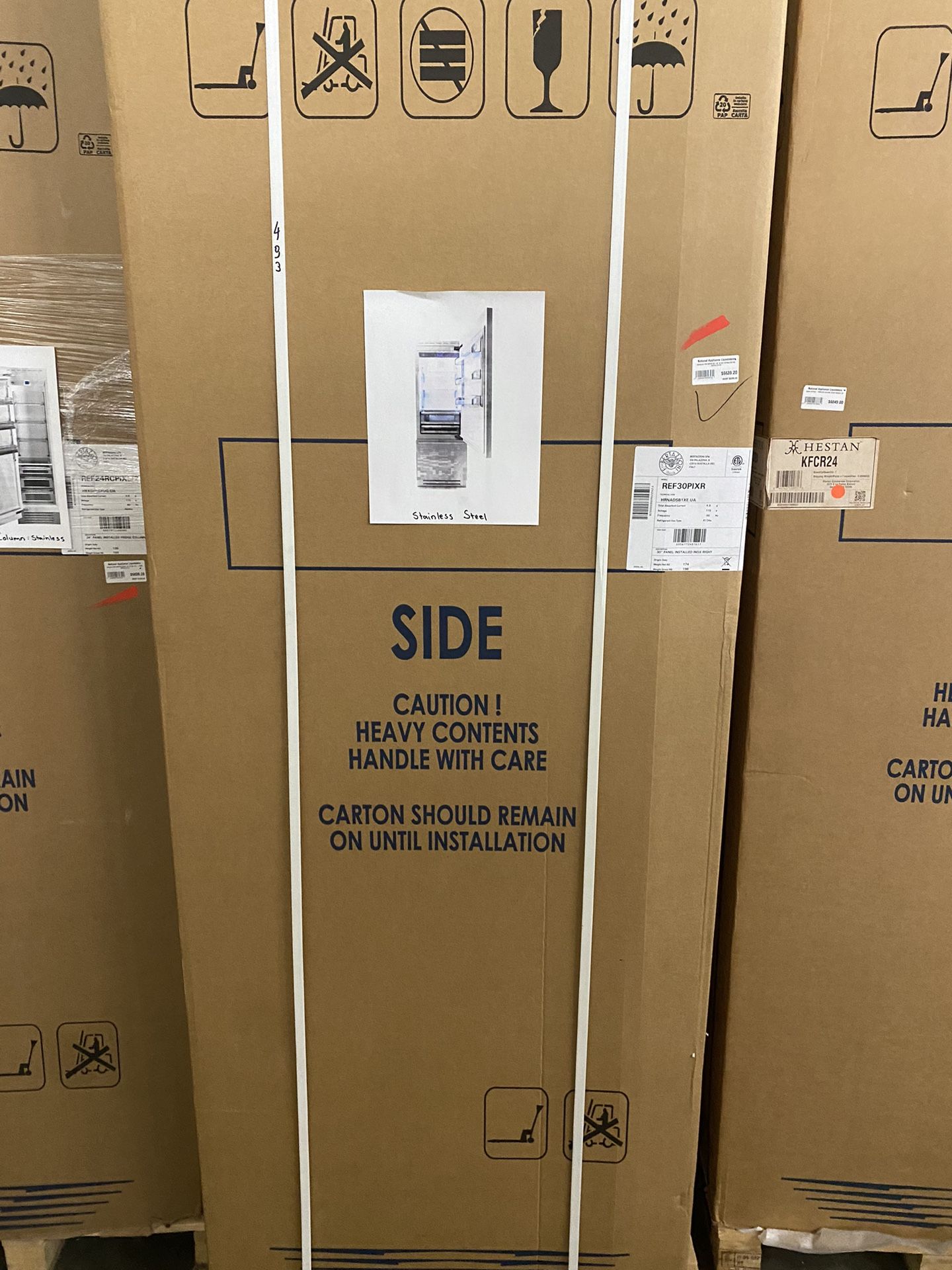 30 Inch Built-In Bottom-Freezer Refrigerator