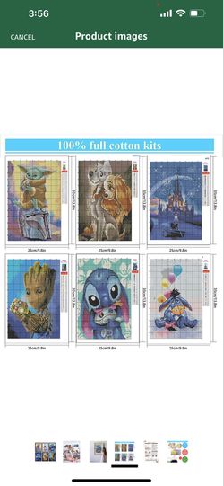 PERFECT GIFT FOR HOLIDAYS Disney Cross Stitch Kits 6 Pack. Beginner,  Embroidery, Crafts, Gifts. for Sale in South San Francisco, CA - OfferUp