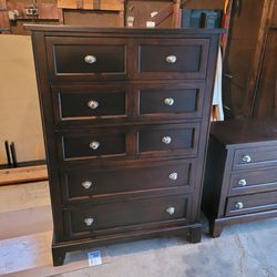 Tall Dresser with night stand