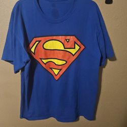Superman vintage shirt sz large