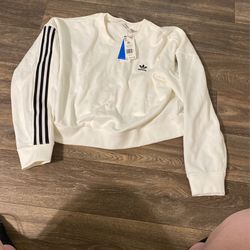 Adidas cropped sweatshirt