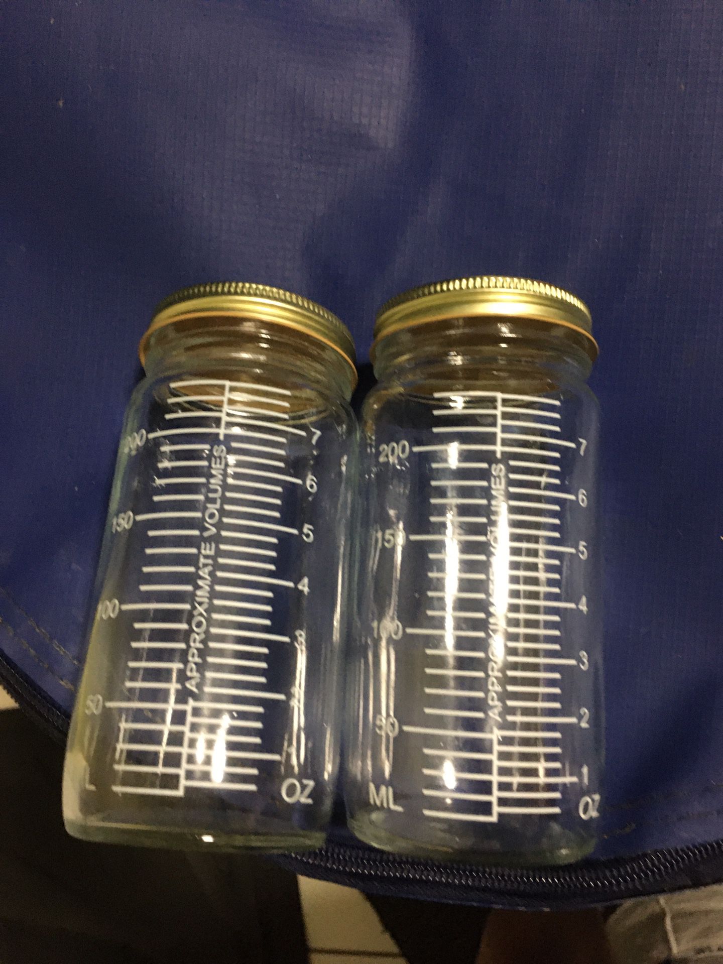 Measuring container mason jar hydroponic