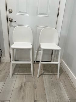 2 ikea kids stools 21 inch height seat