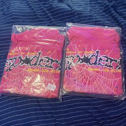 Pink Spider Hoodie