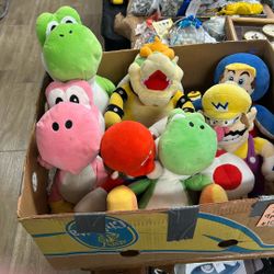 Super Mario Plushies