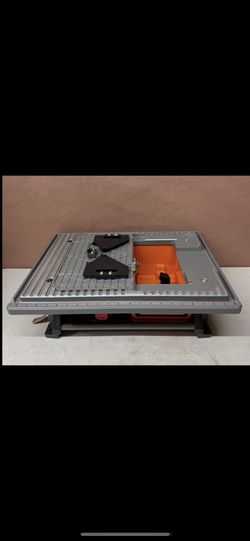 RIDGID 6.5-Amp 7 in. Blade Corded Table Top Wet Tile Saw