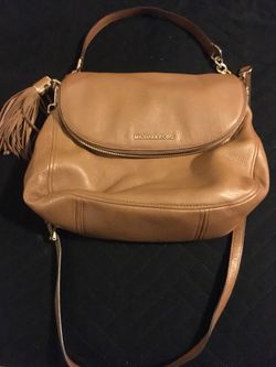 Michael Kors brown leather purse