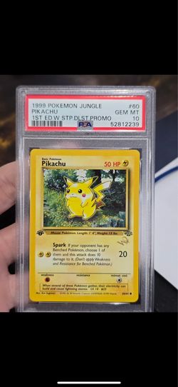 Pikachu 1999 Jungle Promo