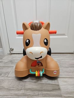 Fisher-Price Bounce and Ride-On Horse Toy
