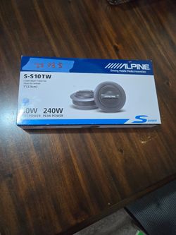 Alpine S-S10TW Component Tweeters S Series