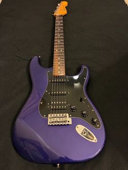 Stratocaster Fender 2000 MIM HSS Midnight Blue w Rosewood Neck