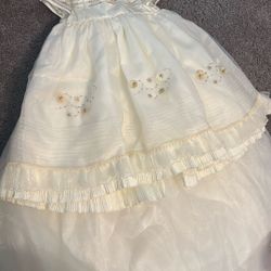 Baptism Dress With Headband