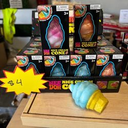 Squishy Fidget Toys - Ice Cream Cone