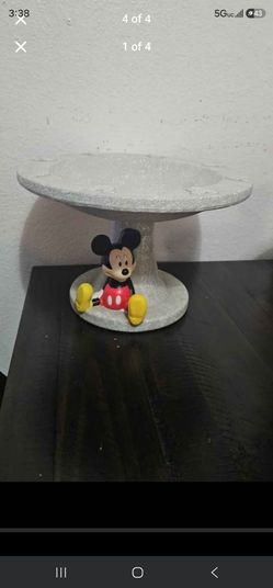 Mickey Mouse Birdbath