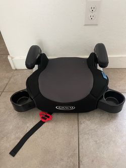 Graco TurboBooster 2.0 Backless Booster Car Seat, Denton Travel Booster Seat for Children Ages 4-10, Weight 40-100 Pounds, Height up to 57 Inches