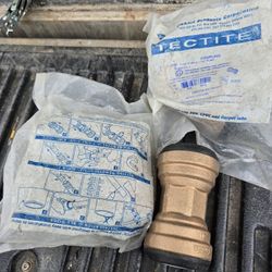 3 Tectite Coupling 1-1/2" Push x 1-1/2" Push $60 All