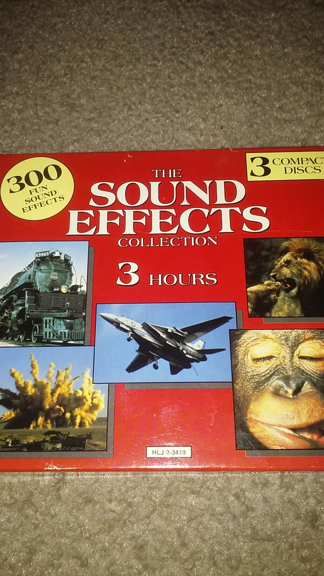 Sound Effects Collection on 3 cds