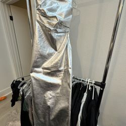 Zara Silver Dress