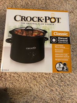 Crockpot 3 quart cooker