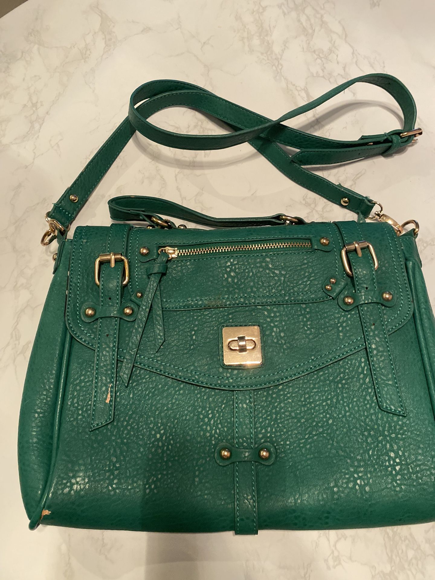 Francesca’s Green Purse