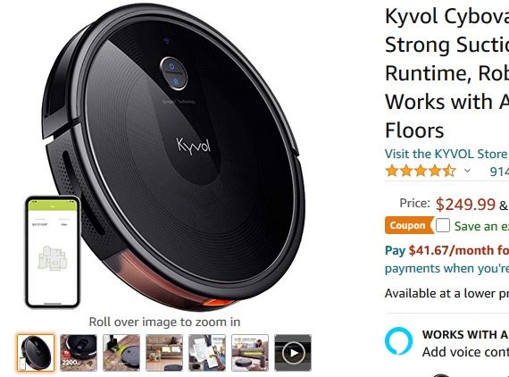 Robot Vacuum Cleaner Cybovac