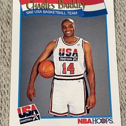 1991-92 NBA Hoops Dream Team Charles Barkley Ungraded