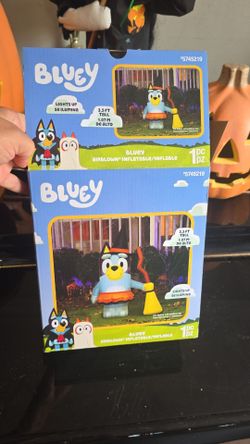Bluey blow up halloween