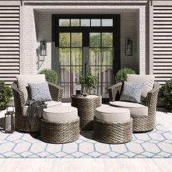 Salinger 5-piece Outdoor Patio Seating Set
