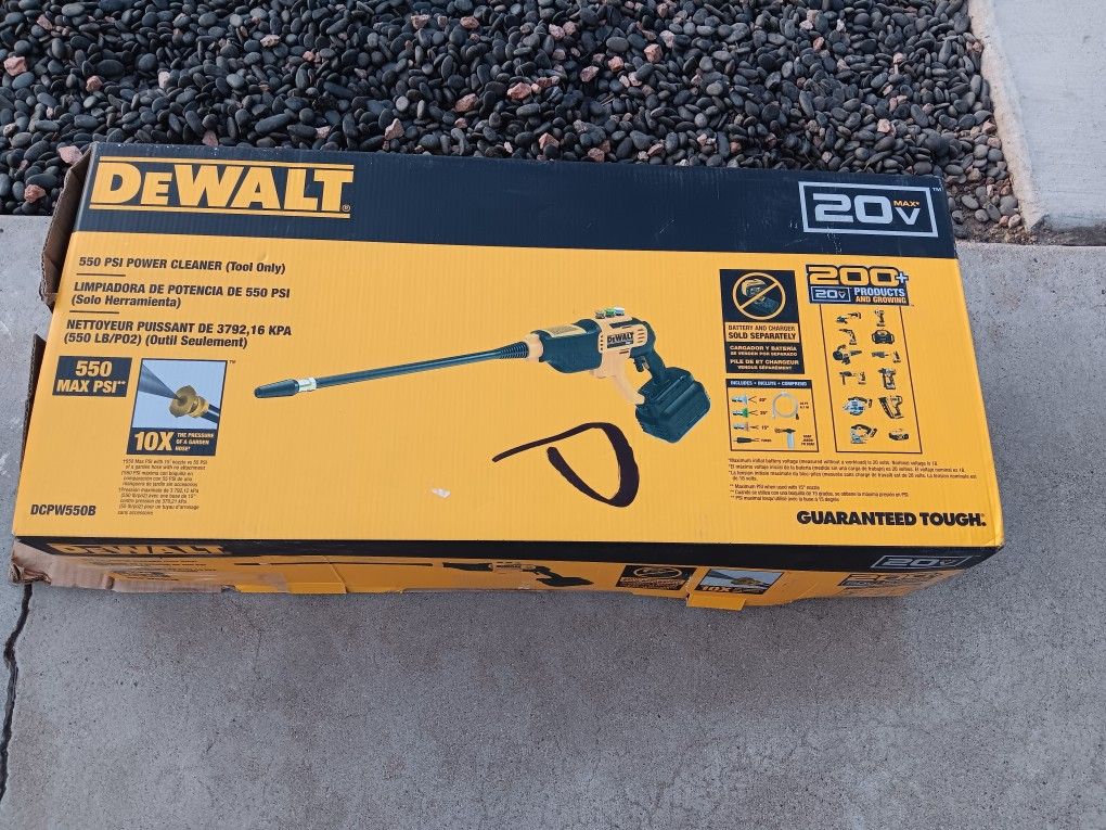 POWER CLEANER DEWALT TOOL ONLY 