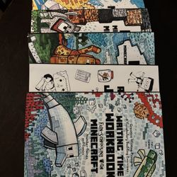 NEW Fun-Schooling with Minecraft Workbook Set – 6 Books! Homeschool | STEM | Creative Learning